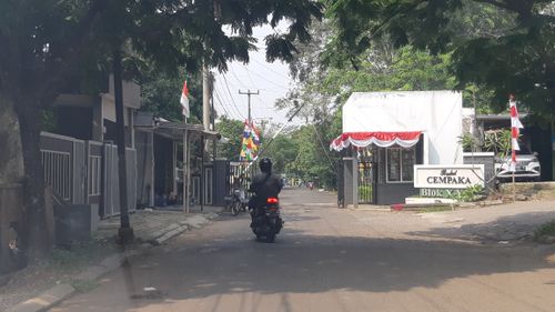 foto gerbang perumahan CitraIndah City Bukit Cempaka IMB 345