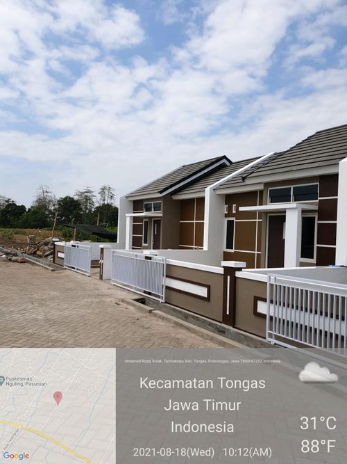 foto posisi tengah perumahan TAMBAKREJO RESIDENCE