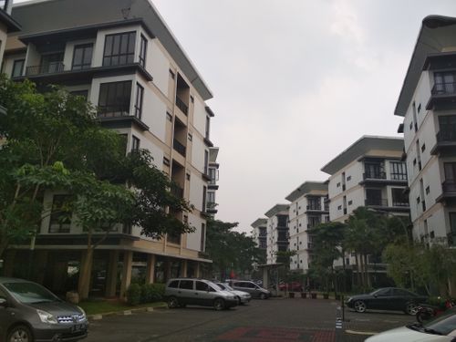 foto posisi tengah perumahan Asatti