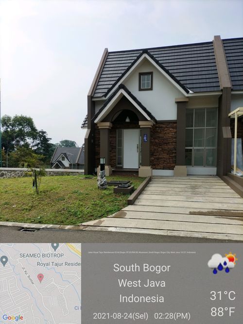 foto contoh rumah perumahan ROYAL TAJUR RESIDENCE, CLUSTER AVEBURY