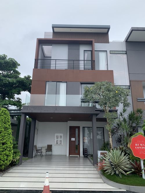 foto contoh rumah perumahan Givency One Tahap III