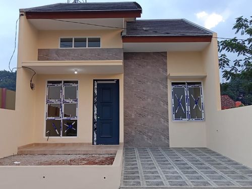 foto tampak rumah tipe 40/72 (Standard) perumahan CAHAYA NANGGERANG REGENSI BLOK J & K