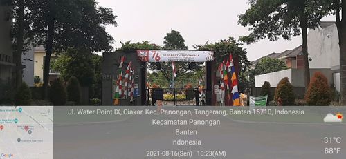 foto gerbang perumahan CITRA ECOPOLIS RAYA - CLUSTER BELLE FLEUR