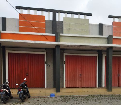 foto tampak rumah tipe Kios Michelia perumahan PERMATA NUSA INDAH