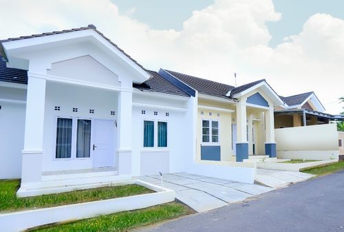 foto denah rumah tipe 45 perumahan BUANA ROYALE RESIDENCE/SAPPHIRE RESIDENCE