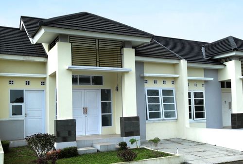 foto tampak rumah tipe 60 perumahan BUANA ROYALE RESIDENCE/SAPPHIRE RESIDENCE