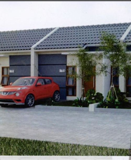 foto tampak rumah tipe PROMO 36/84 perumahan BUNGA RESIDENCE