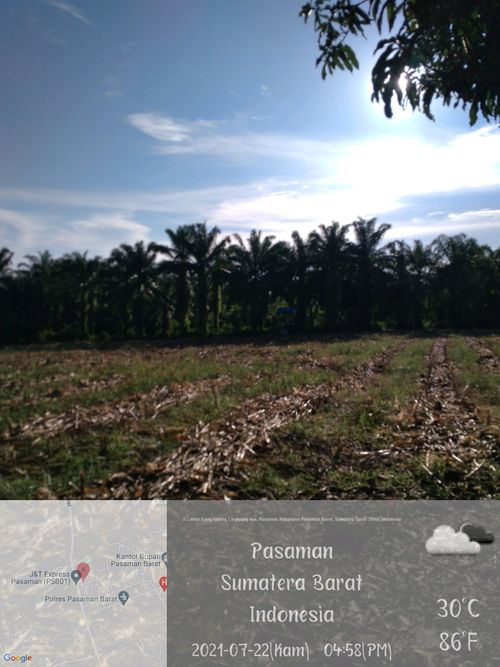 foto posisi tengah perumahan Griya Elang Semesta 6