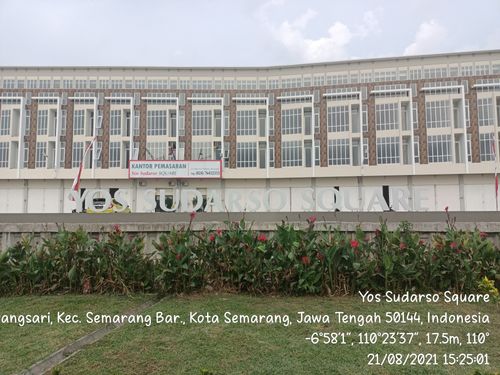 foto gerbang perumahan YOS SUDARSO SQUARE