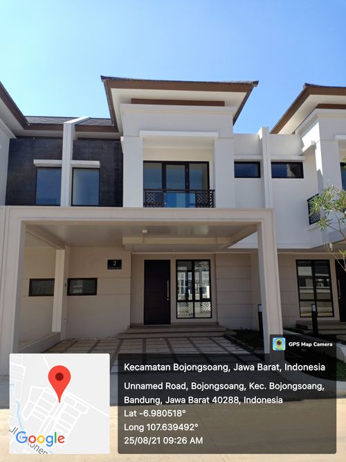 foto contoh rumah perumahan Podomoro Park Bandung