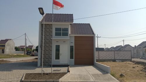 foto contoh rumah perumahan Green Menganti Regency