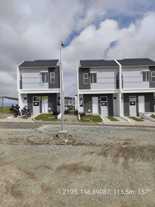 foto posisi tengah perumahan Grand City Balikpapan Cluster Hayfield