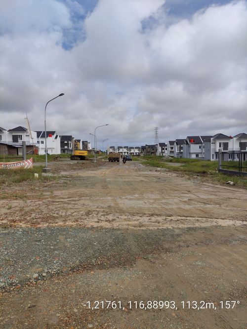 foto gerbang perumahan Grand City Balikpapan Cluster Hayfield