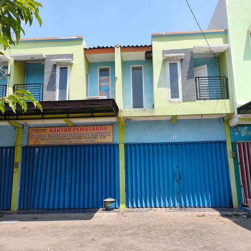 foto contoh rumah perumahan Perumnas Citra Surodinawan Estate