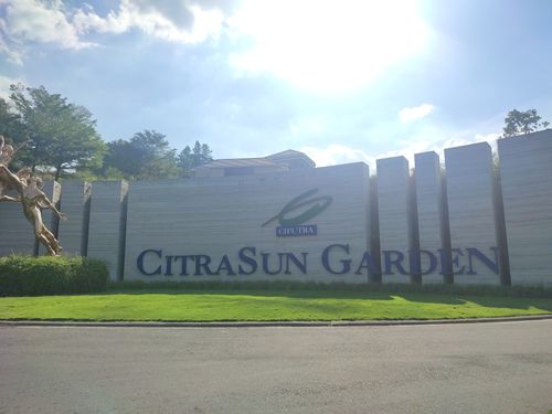 foto gerbang perumahan CITRASUN GARDEN SEMARANG