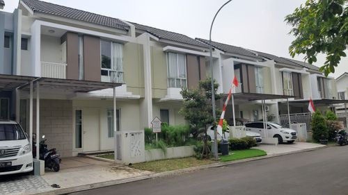 foto contoh rumah perumahan Perumahan Palem Semi