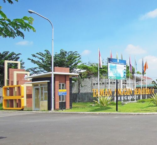 foto gerbang perumahan TAMAN ANGGUN SEJAHTERA 4