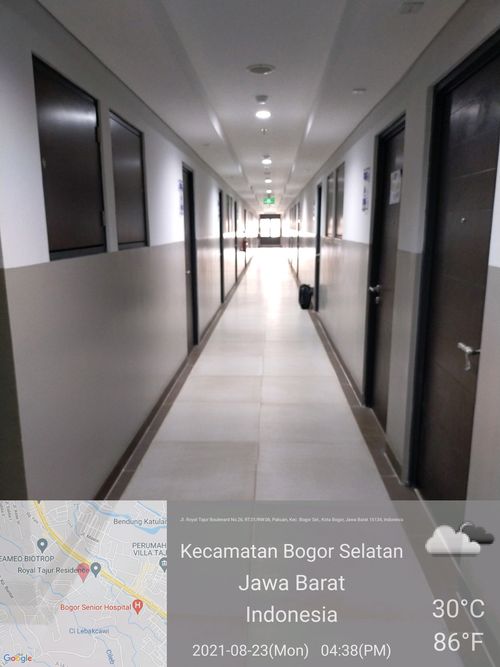 foto posisi tengah perumahan ROYAL TAJUR RESIDENCE, APARTEMEN ROYAL HEIGHTS