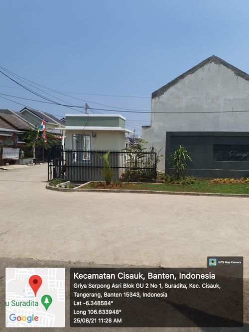 foto gerbang perumahan CLUSTER SHERYL
