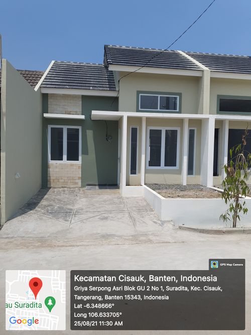 foto posisi tengah perumahan CLUSTER SHERYL
