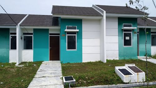 foto tampak rumah tipe TULIPS B perumahan SPRING DALE (CITRA MAJA RAYA JO)