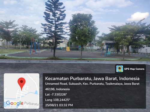 foto posisi tengah perumahan BUANA SUITES BEBEDAHAN