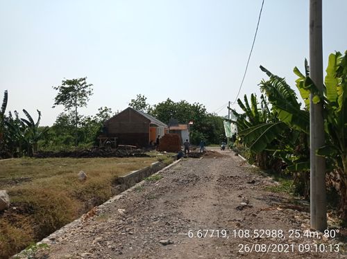 foto posisi tengah perumahan DAWUAN GARDEN RESIDENCE