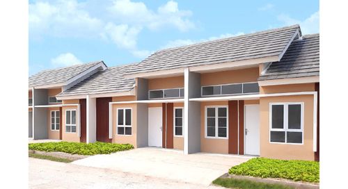 foto tampak rumah tipe Jamine 36/60 (April) perumahan PANJIBUWONO RESIDENCE