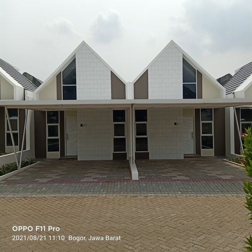foto tampak rumah tipe 36 GAZANIA perumahan VILA BOGOR INDAH 6 EXT