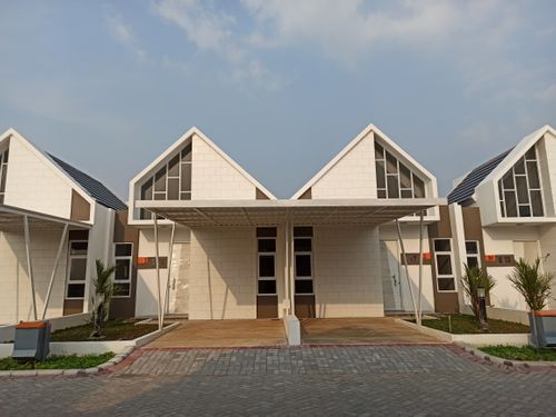 foto tampak rumah tipe 36 GERANIUM perumahan VILA BOGOR INDAH 6 EXT