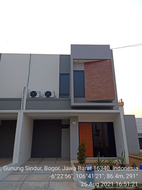 foto contoh rumah perumahan Blossom Park Residence