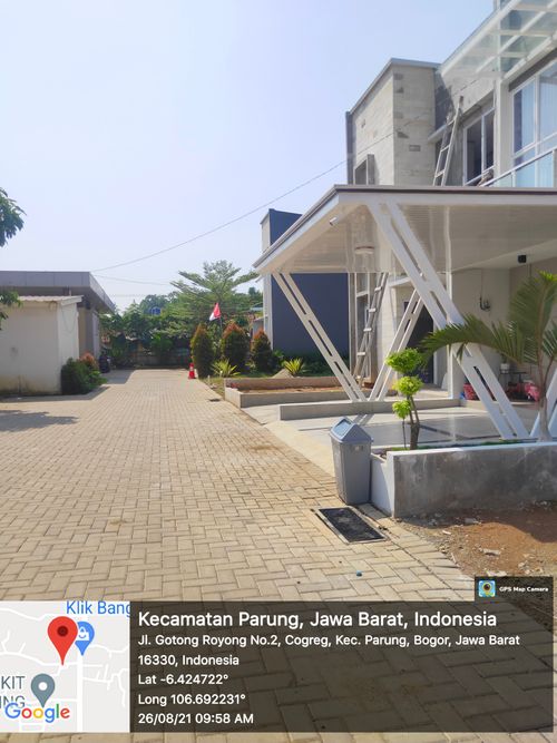 foto posisi tengah perumahan The Jasmine Boulevard