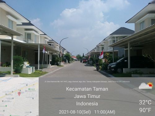 foto posisi tengah perumahan CITRAHARMONI