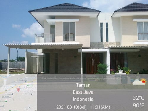 foto contoh rumah perumahan CITRAHARMONI