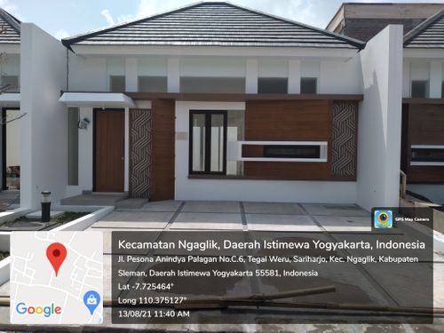 foto tampak rumah tipe NON HOOK perumahan PONDOK PERMAI PALAGAN 4