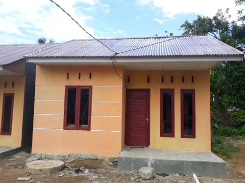 foto tampak rumah tipe 36 perumahan UMMI RESIDENCE 3
