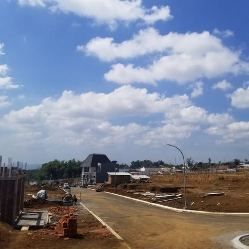 foto posisi tengah perumahan CitraLand Puncak Tidar Malang