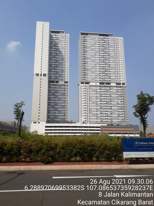 foto contoh rumah perumahan Vasanta Innopark Tower Aoki