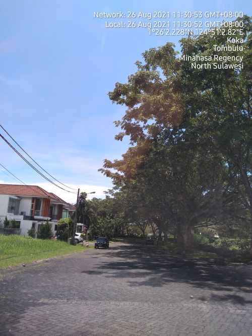 foto posisi tengah perumahan CITRALAND MANADO