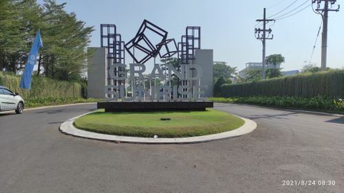 foto gerbang perumahan GRAND SUNRISE