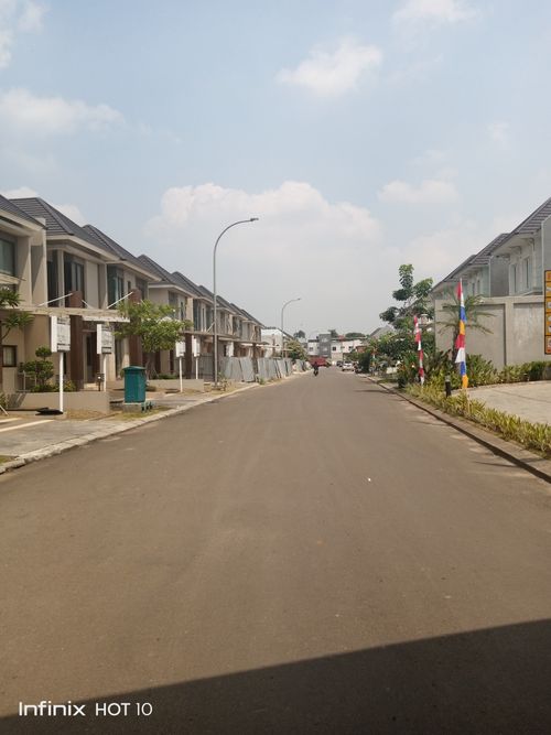 foto posisi tengah perumahan Taman Banjar Wijaya
