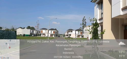 foto posisi tengah perumahan CITRA ECOPOLIS RAYA - CLUSTER THE TREES
