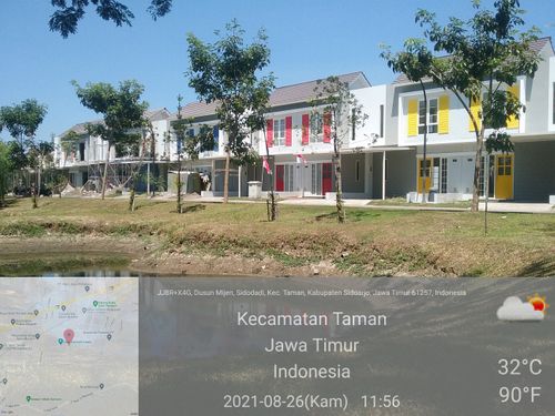 foto posisi tengah perumahan CITRAHARMONI - CLUSTER ROTTERDAM