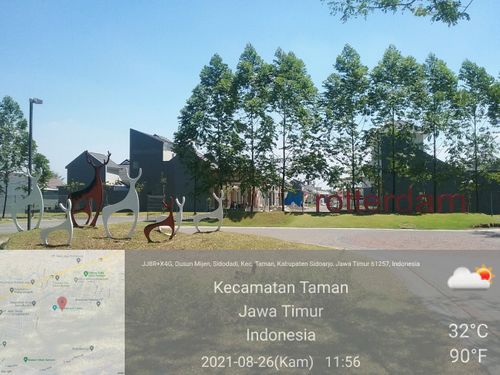 foto gerbang perumahan CITRAHARMONI - CLUSTER ROTTERDAM