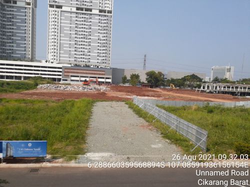 foto posisi tengah perumahan Ruko Vasanta Innopark