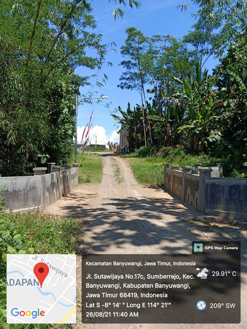 foto gerbang perumahan Pesona Bukit Mas