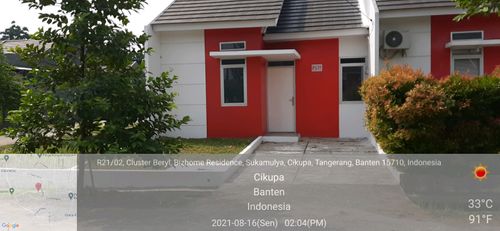 foto contoh rumah perumahan CITRA RAYA - BIZHOME - CLUSTER BERYL