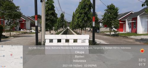 foto posisi tengah perumahan CITRA RAYA - BIZHOME - CLUSTER BERYL