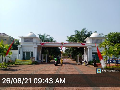 foto gerbang perumahan CLUSTER ELISTA VILLAGE
