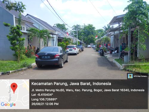 foto posisi tengah perumahan Puri Jasmine Residence